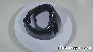 For Yamaha Y15ZR Y15 motorcycle Exhaust pipe tail cover,Water transfer printing,Carbon fiber texture