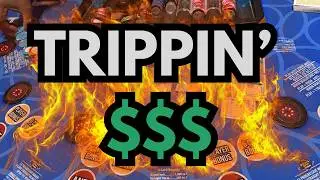 TRIPPIN'!!! 🔥🔥 3 CARD POKER in LAS VEGAS! #Winning