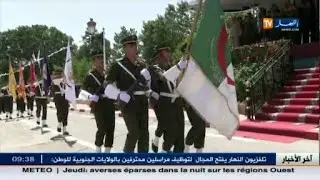 بوسطيلة يشرف على تخرج الدفعة 55 لضباط الصف للدرك الوطني بسطيف