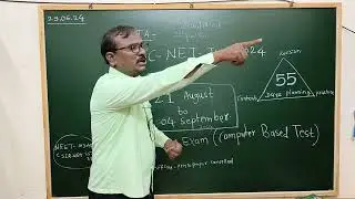 ( Marathi )NET Exam : New Exam Date 21 Aug to 4 sept 2024: Online Mode Exam