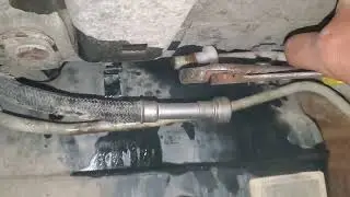 Duramax fuel line removal/separation at tank/cooler