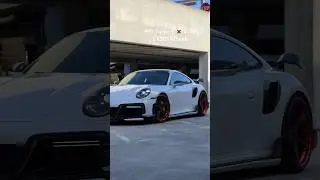 Porsche 992 Turbo S with Techart Aero Kit lowered on Velos VXS01 3 pc Wheels