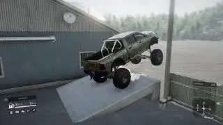 SnowRunner water wheel a truck consol mod
