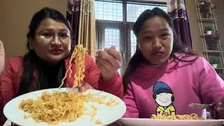 #Hot & spicy  Ramen challenge with my Bestie 🌶️🥵🫤