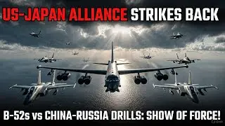 US B-52 Bombers and Japan Fighters Fly Joint Mission After China&ndash;Russia Drills