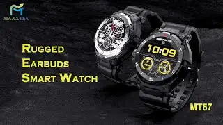 MAAXTEK | MT57  Latest Earbuds Smart Watch...