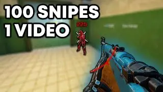 100 sniper headshots in one video - Blood Strike Edit