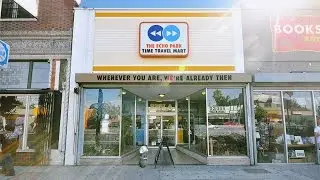 Что стоит за магазином Time Travel Mart?