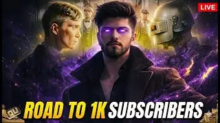Road to 1K Subscribers 🔥 | 3 RP Giveaway | Back on YouTube | SigmaDeathYT |