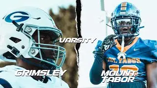 TWO TOP NC PROGRAMS MATCH UP IN A HIGHLY ANTICIPATED GAME !! MOUNT TABOR VS GRIMSLEY HIGH SCHOOL !