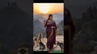 Monkeys in sunset point mount abu | #shorts #monkey #ai #mountabu #shortsviral