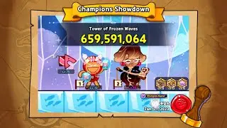Champions Showdown | Tower of Frozen Waves | 659.6M (MAX 661+) | 챔피언스리그 대결투 | CHAOS (카오스)