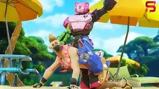 The ROBOT and SUMMER DRIFT are BEST FRIENDS... ( Fortnite Film )