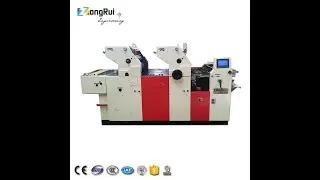 2 COLOR OFFSET PRINTING MACHINE UNIT TYPE PAPER PRINTING ZONGRUI