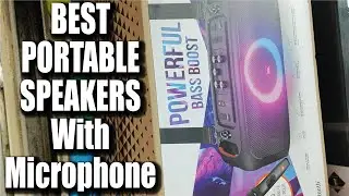 F&D Bluetooth Party Speaker | Best Portable Speaker With Microphone | JBL Partybox 310 | F&D PA926