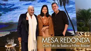 Fafá de Belém e o Rabino Nilton Bonder em conversa sobre tempo e existência,  exclusivo no QG F🌟HITS