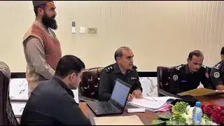 DPO Hangu Khan Zaib Mohmand chaired a high-level meeting on the 2025 crime review.