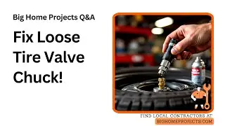 Tire Inflator Valve Lock Chuck Fix Guide