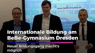Dresden startet internationales Middle Years Programme am BeBe I Sachsen Fernsehen