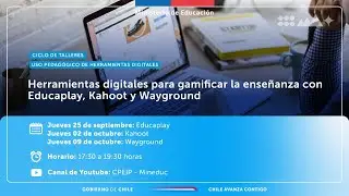Taller:Herramientas digitales para gamificar la ense&ntilde;anza con Wayground