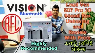 RFL Vision Loud Vsn 507 Pro 3D Sound Box unboxing and review with all details.