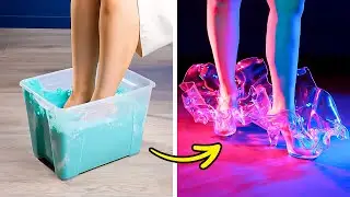DIY Crystal Shoes & Amazing Shoe Craft Ideas