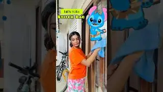 DIY Stitch Bag 😱 #crafteraditi #handmade #DIY #diybag #stitch #handmadebag @CrafterAditi
