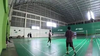 #เพิ่มสุข [Drunker Badminton] Game5 Beer Oh VS Boat Next   4K