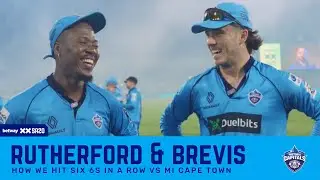 Sherfane Rutherford & Dewald Brevis | Going Big against MI Cape Town | Betway SA20