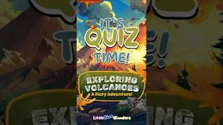Kids Quiz Video | The Fiery World of Volcanoes! | Fun Nature Facts for Kids #kidsvideos