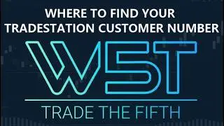 W5T Where to Find TradeStation User Number for Licensing