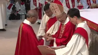 天主教香港教區三位輔理主教祝聖禮短片