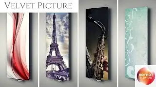 VELVET Picture | Bespoke Radiator with a picture | by HOTHOT
