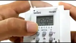 Selec TS1W1-1-20A-230V Digital Programmable Timer  Switch 20A 4Pin @theindustrymart