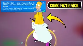 IMPROVISE EM CIMA DO BAR DO MOE PARA CHAMAR A ATEN&Ccedil;&Atilde;O DO HOMER