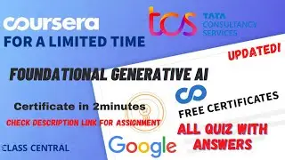 TCS IEvolve course || Foundational Generative AI Direct Assessment Path iONLXSP || course id: 80302