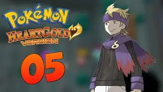 Pokémon Heart Gold-A torre queimada, lendas Pokémon e ginásio fantasma(05).