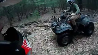 ATV Group Ride in the mud (part 1)