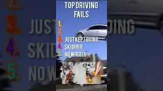 Top Driving Fails! | funny #comedy #comedyshorts #podcast #interview #celebrity #joke