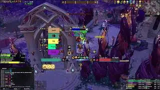 WoW Dragonflight M+ -  Court of Stars, Preservation Evoker POV