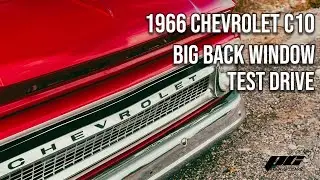 *ПРОДАНО* Тест-драйв Chevrolet C10 1966 года с большим задним окном - двигатель 350 - алюминиевые...