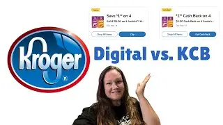 Цифровой купон против Kroger Cash Back | Учебное пособие по Kroger Cash Back (KCB) | Обновлено ос...