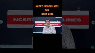 NCERT Hidden Lines For #neet2026 #biology #neetbiology #neetmotivation