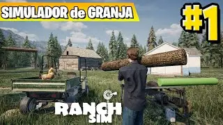 SIMULADOR de GRANJA REALISTA 🐓 Desde cero en RANCH SIMULATOR - GAMEPLAY