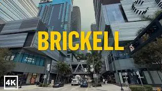 🔥Brickell in the Rain Hits Different | Walking Tour [4K]