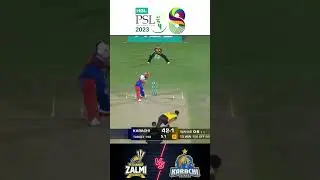 Mathew Wade Great Batting  I Zalmi Vs Kings I PSL 8 Match 17