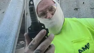 EASIEST KNIFE  IN THE WORLD TO REVIEW! THE WORK TUFF GEAR KITSUNE S!!
