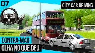 City Car Driving - Acidente com Ônibus da Man + Logitech G27