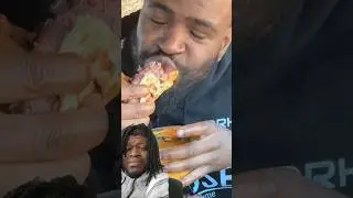 What Does Ostrich Taste Like? #outdoors #hunting #food #remix #greenscreen #animals #asmr #cooking