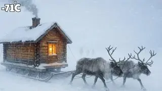 Ежедневная миграция на 100 км ❄️ Внутри передвижных чумов ненецких
